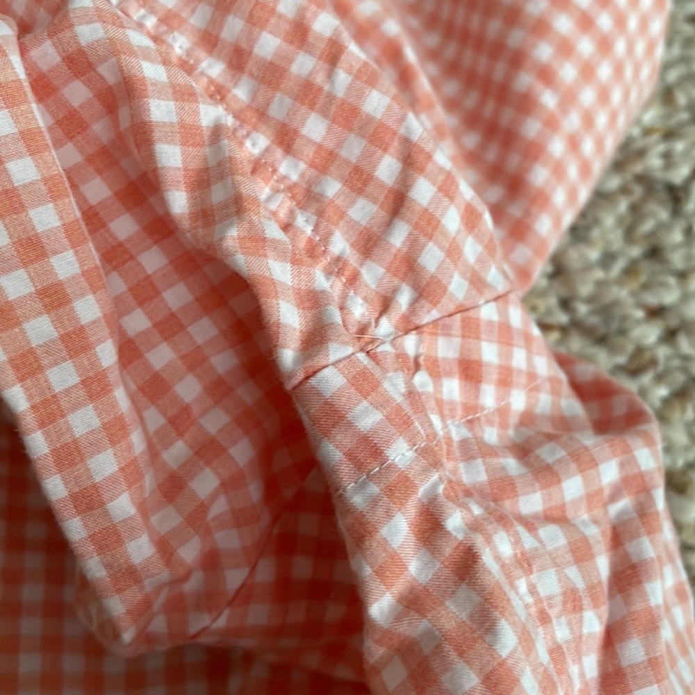 Light Pink Checkered Button Down Shirt - image 6